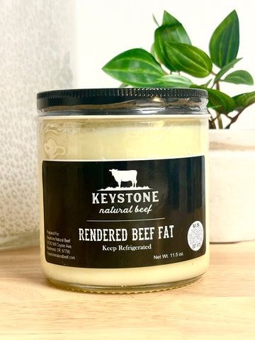 100% Grass-fed & Finished Oregon Beef Tallow
