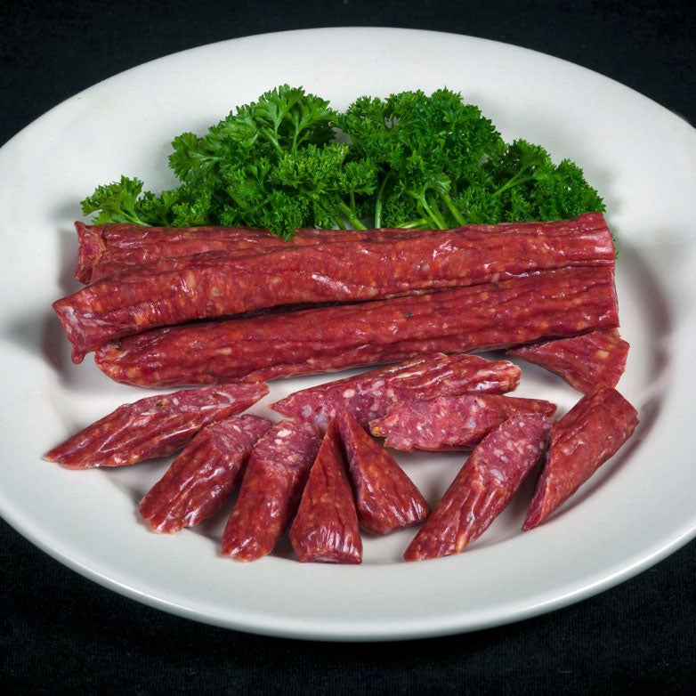 Beef pepperoni sticks made in Oregon from Keystone Beef in Redmond